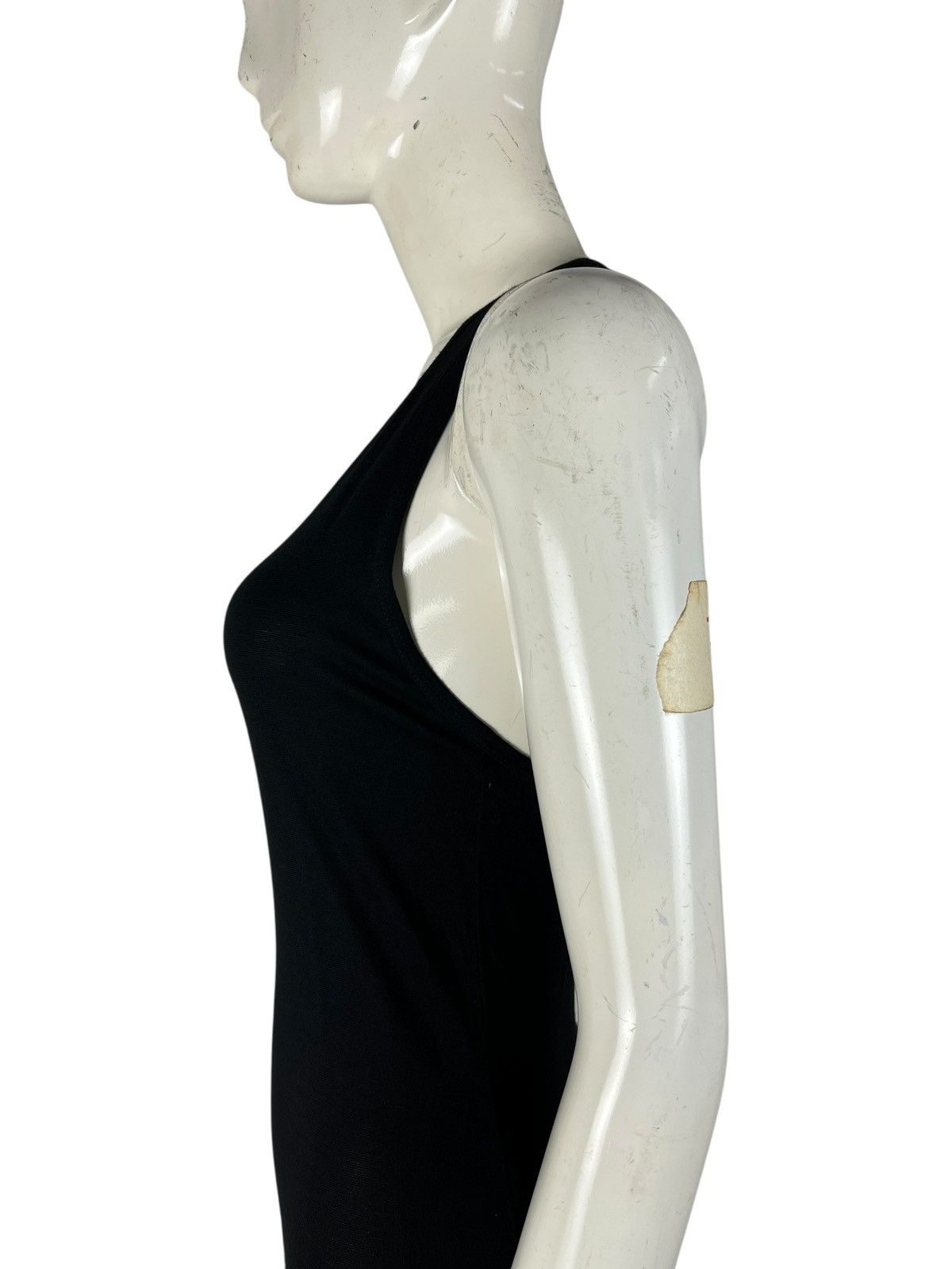 Fendi Vintage Fendi 2000s Black Racerback Midi Dress Size S / US 4 / IT 40 - 5 Thumbnail