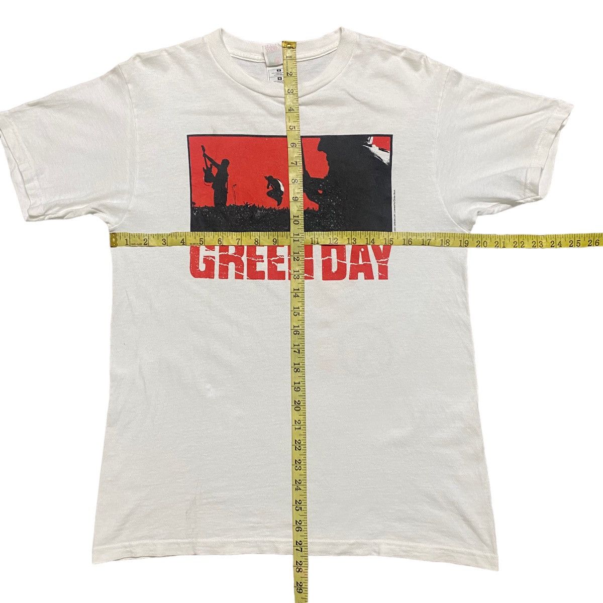 Vintage ©️2001 Vintage Green Day World Tour by Cinder Block Size US M / EU 48-50 / 2 - 9 Thumbnail