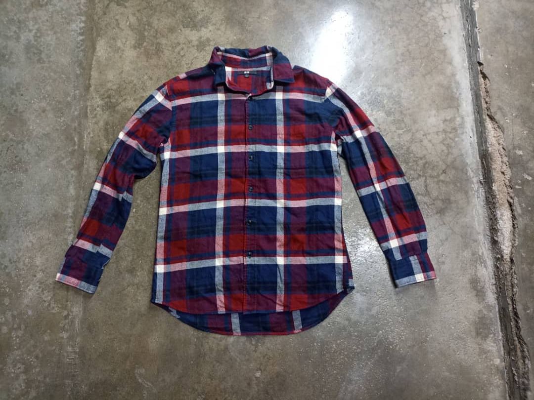 Uniqlo Uniqlo Flannel Size US L / EU 52-54 / 3 - 3 Thumbnail