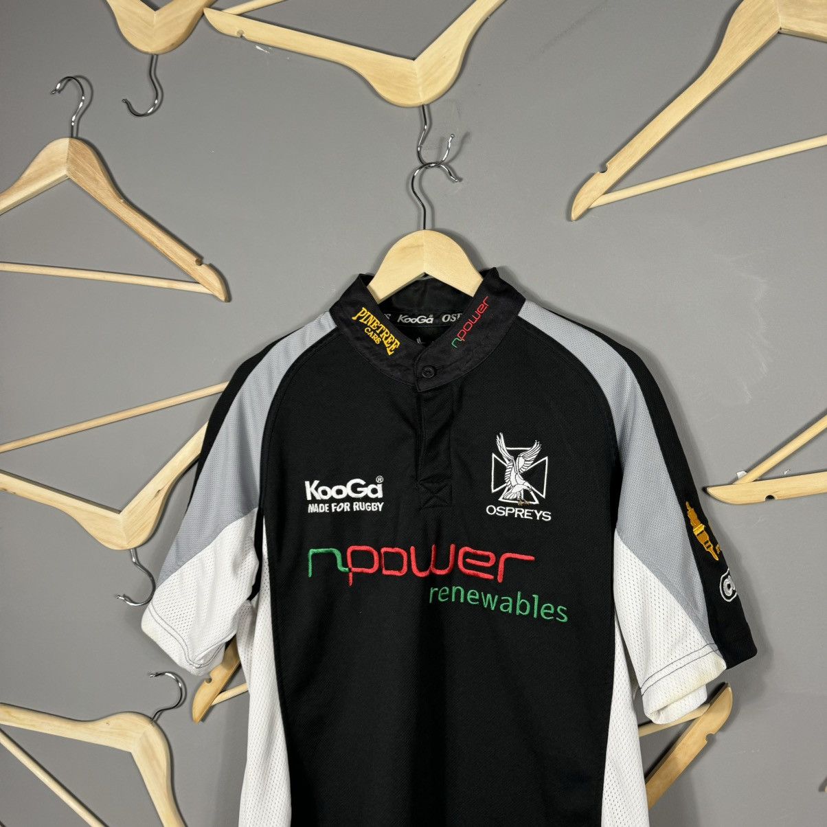 Osprey KooGa Ospreys Rugby Jersey Size US L / EU 52-54 / 3 - 5 Thumbnail