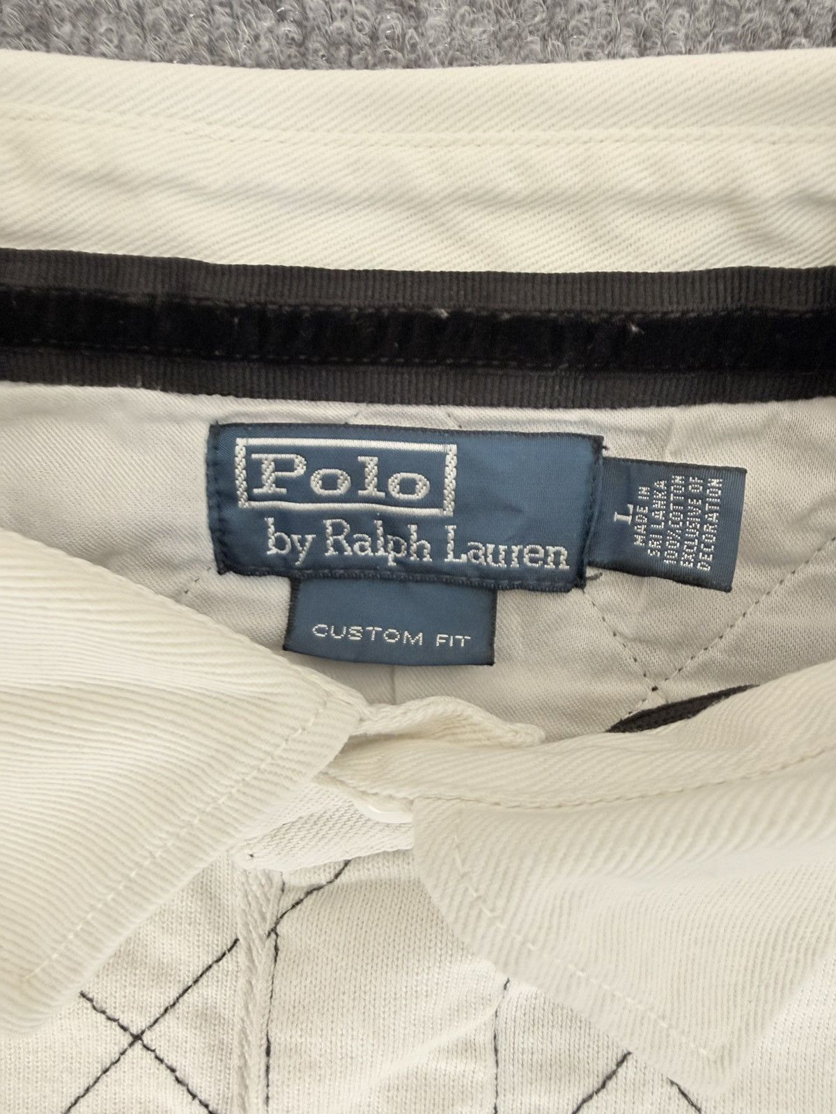 Polo Ralph Lauren Vintage Polo Ralph Lauren PRLC Rugby Shirt Crest Size US L / EU 52-54 / 3 - 5 Thumbnail
