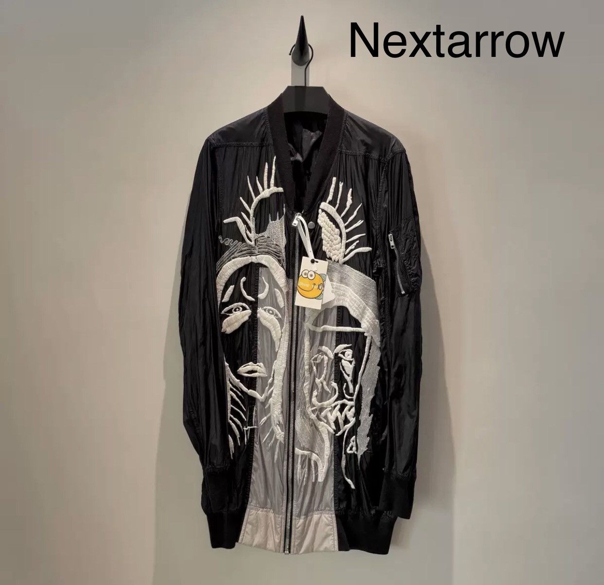 Rick Owens Rick owens mainline nylon needlework embroidery jacket2412- Size US M / EU 48-50 / 2 - 1 Thumbnail
