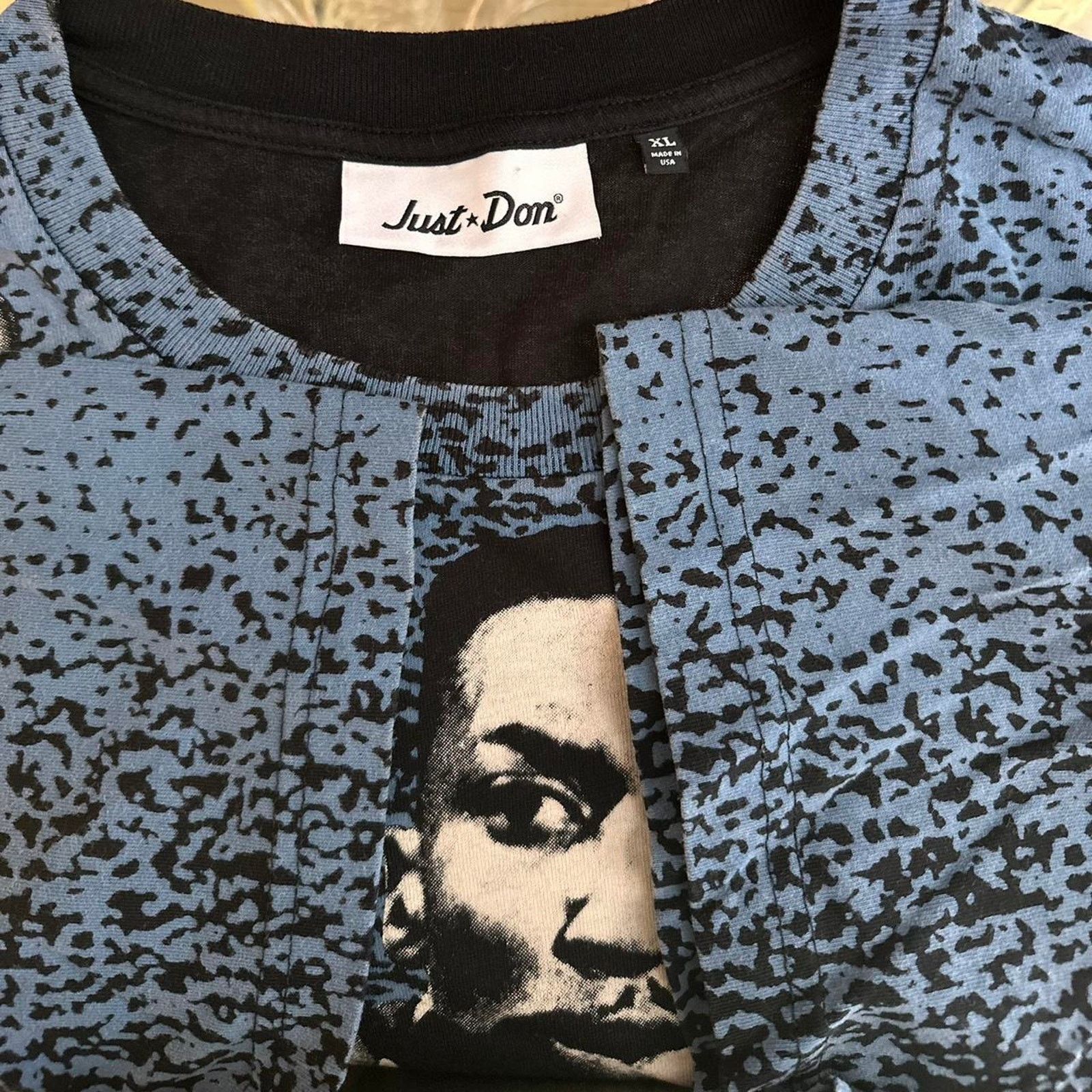 Just Don × Vintage Vintage Y2K Just Don Chicago Bulls AOP Shirt Size US XL / EU 56 / 4 - 8 Thumbnail