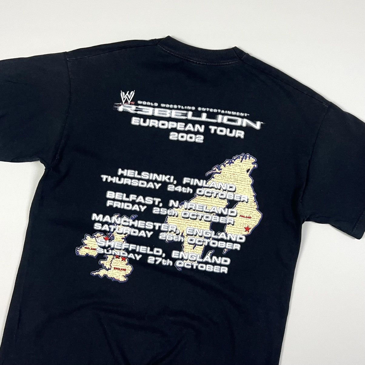 Vintage × WWE × WWF Vintage WWE Brock Lesnar European Tour 2002 WWE T Shirt M/L Size US M / EU 48-50 / 2 - 5 Thumbnail