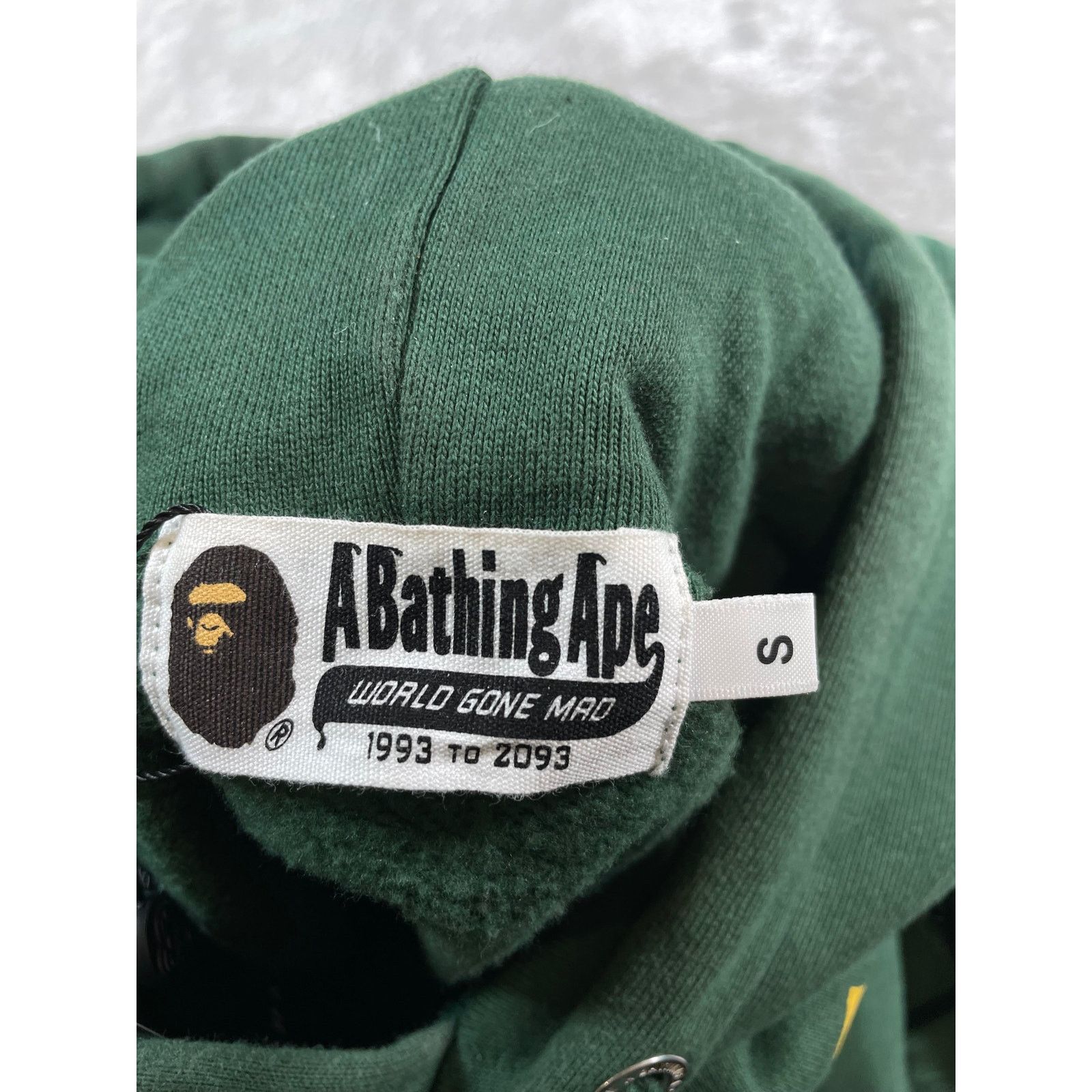 Bape Bape Bathing Ape Green & Yellow Hoodie Size US S / EU 44-46 / 1 - 3 Thumbnail