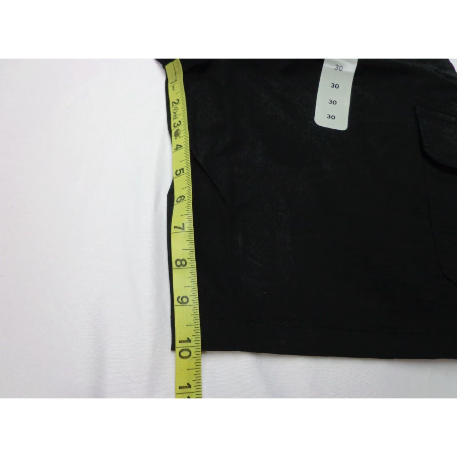 CO Iron Co Cargo Shorts Regular Fit Cotton Blend Black Soot Size 30 Stretch Men's Casual Workwear Travel Modern Cargo Short Size US 30 / EU 46 - 7 Thumbnail