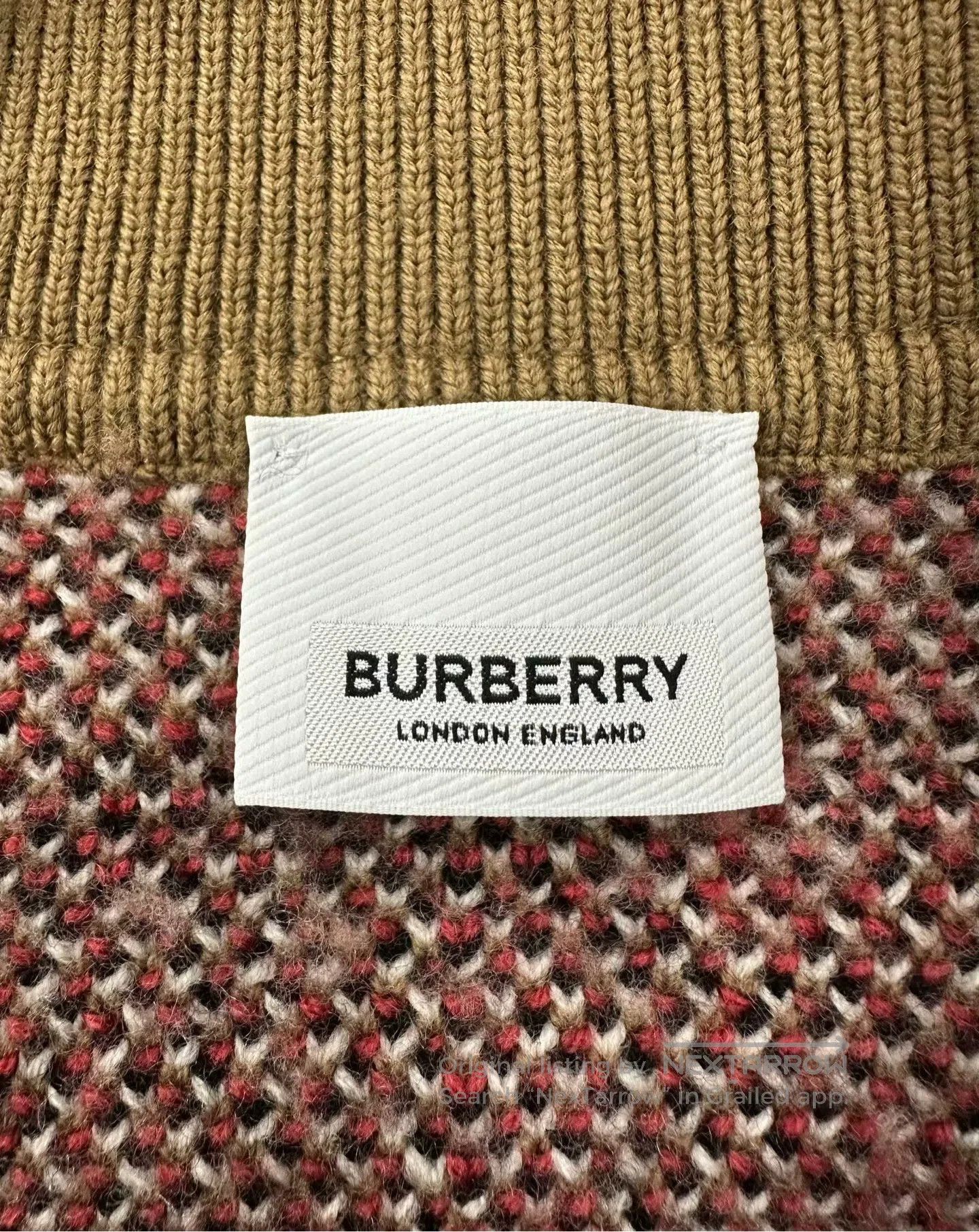 Burberry Burberry Classic Plaid Zip-up Knit Jacket| Size S / US 4 / IT 40 - 3 Thumbnail