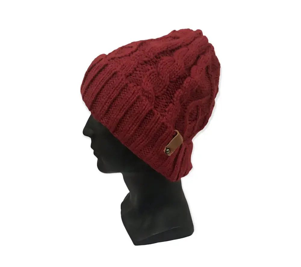 Japanese Brand Japanese Brand Knit Beanie Hat Size ONE SIZE - 1 Thumbnail