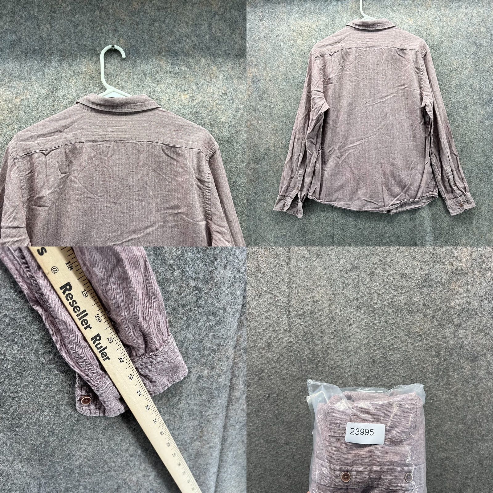 Vans Vans Shirt Men Medium Adult Purple Casual Button-Down Pocket Pure Cotton Vintage Regular Size US M / EU 48-50 / 2 - 8 Thumbnail