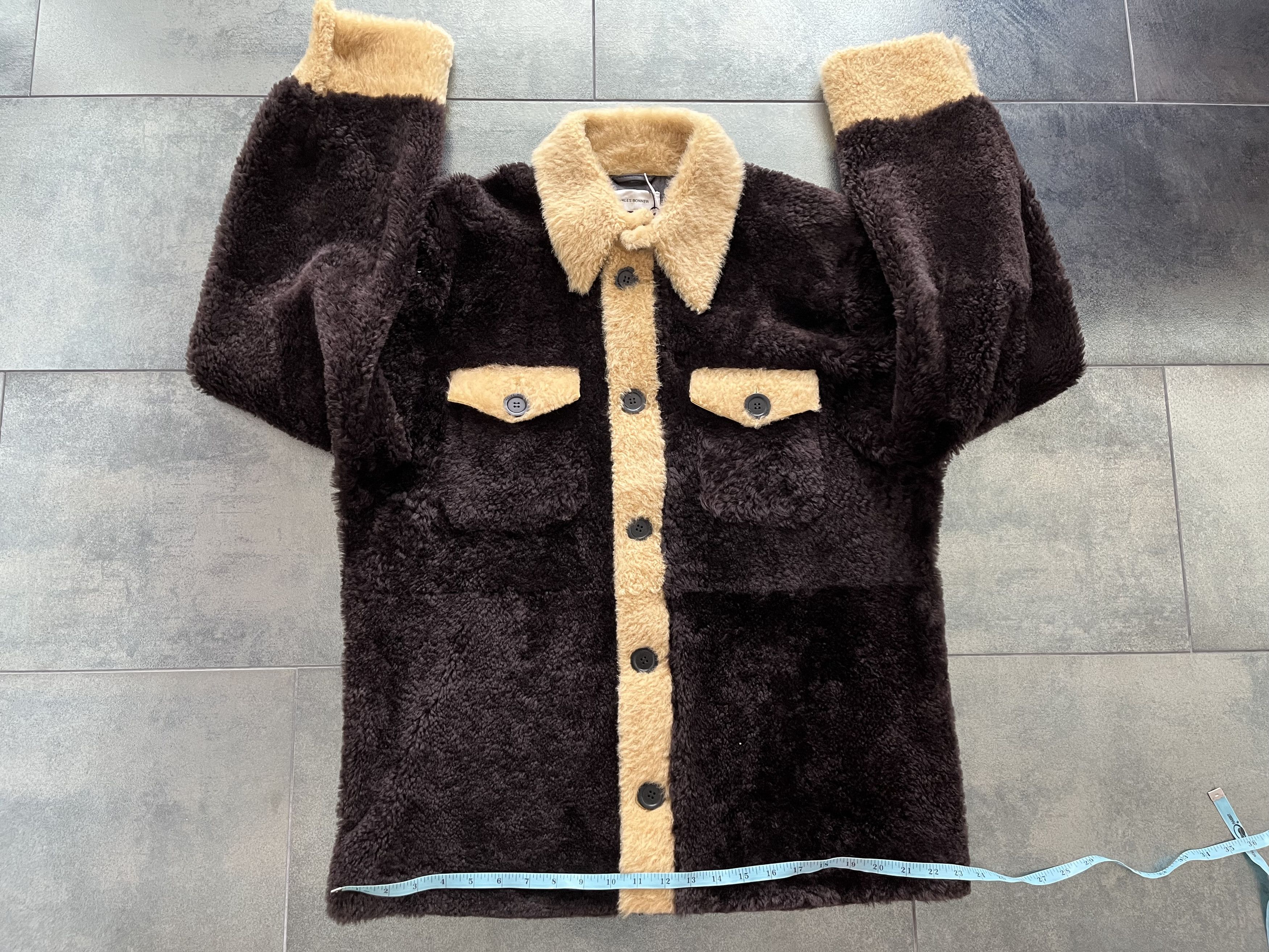Wales Bonner Runway Shearling Jacket Brown/Multi Size US M / EU 48-50 / 2 - 8 Thumbnail