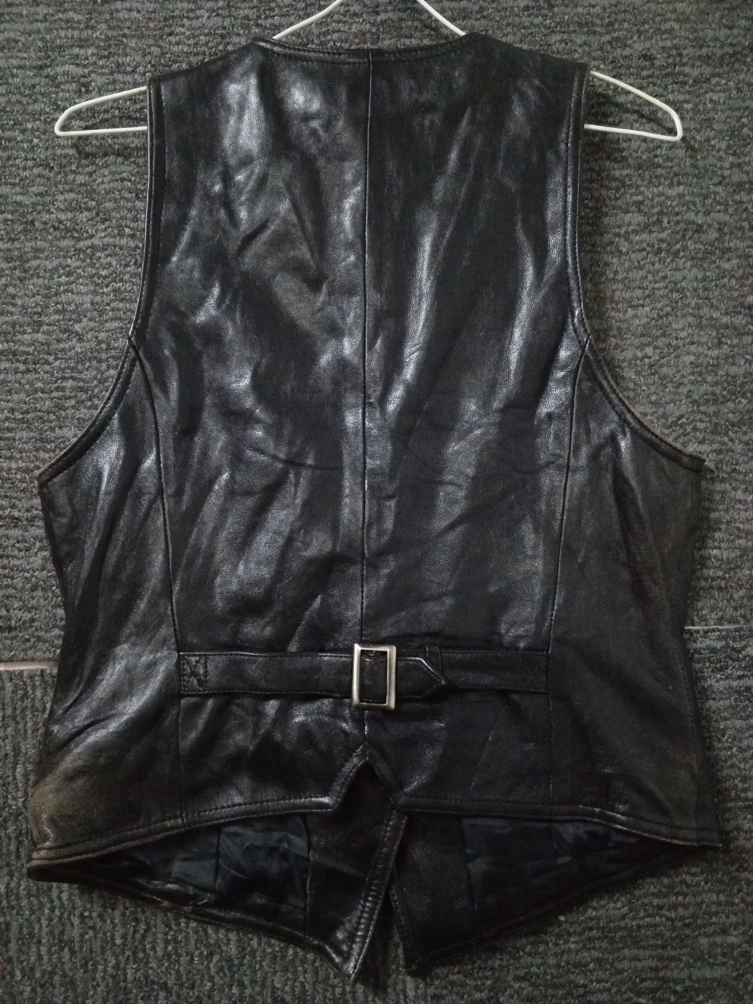 Japanese Brand BIBA VEST LEATHER Size XXS / US 00 / IT 34 - 5 Thumbnail