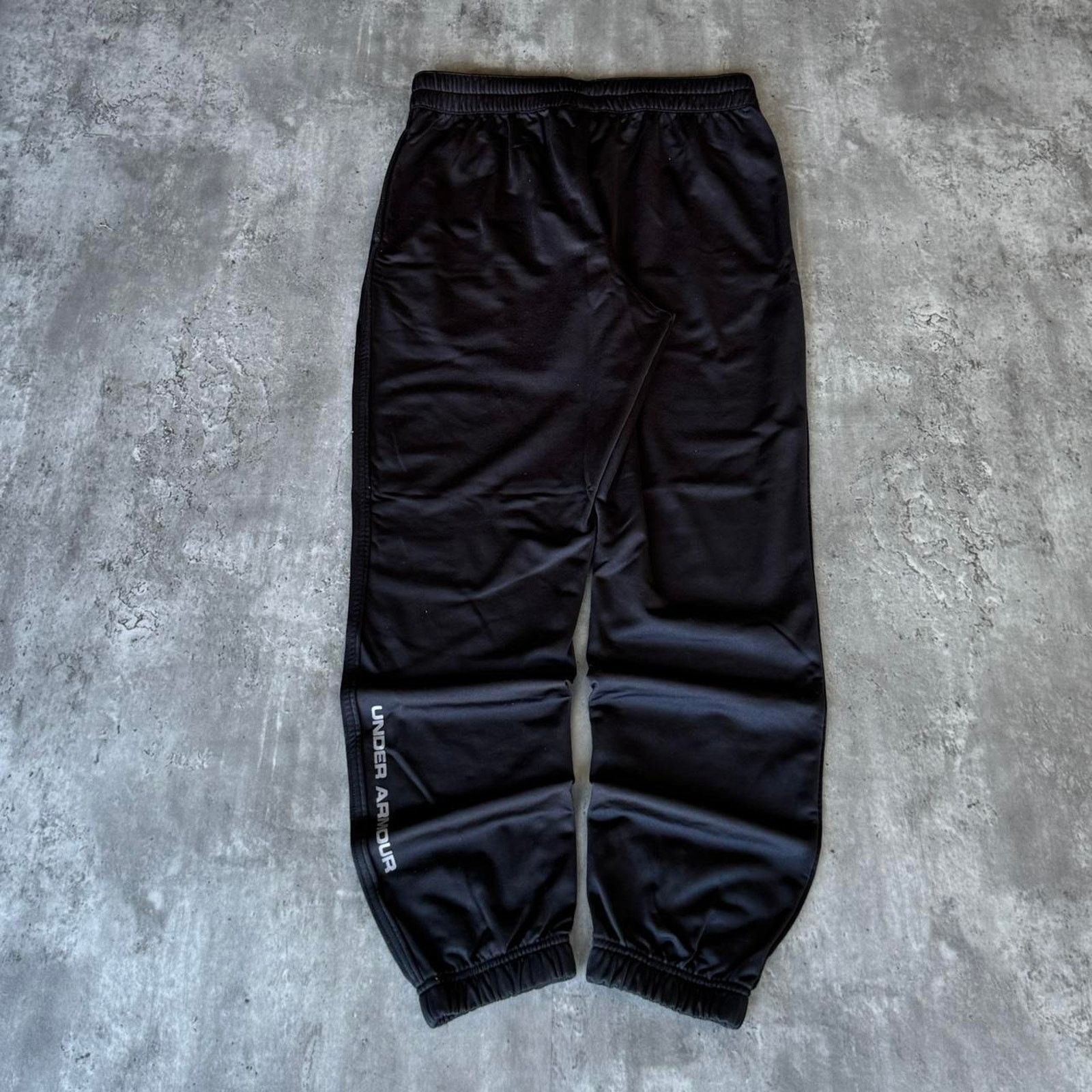 Under Armour × Vintage Vintage Y2K Under Armour Baggy Grunge Opium Tech Sweatpants Size US 33 - 2 Thumbnail