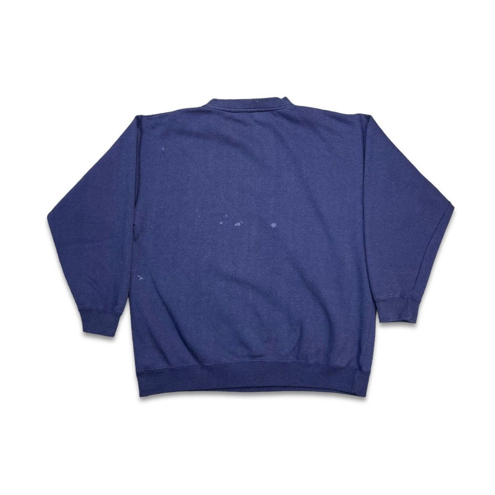 Vintage Vintage 90s Wolf Sweatshirt Faded Graphic Animal Pullover Size US M / EU 48-50 / 2 - 4 Thumbnail