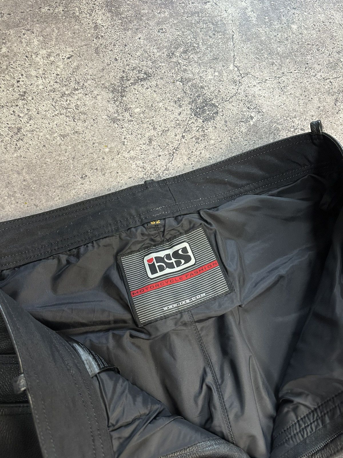 Leather Vintage IXS Leather Pants Black Motorcycle Y2K Archival Size US 33 - 9 Thumbnail