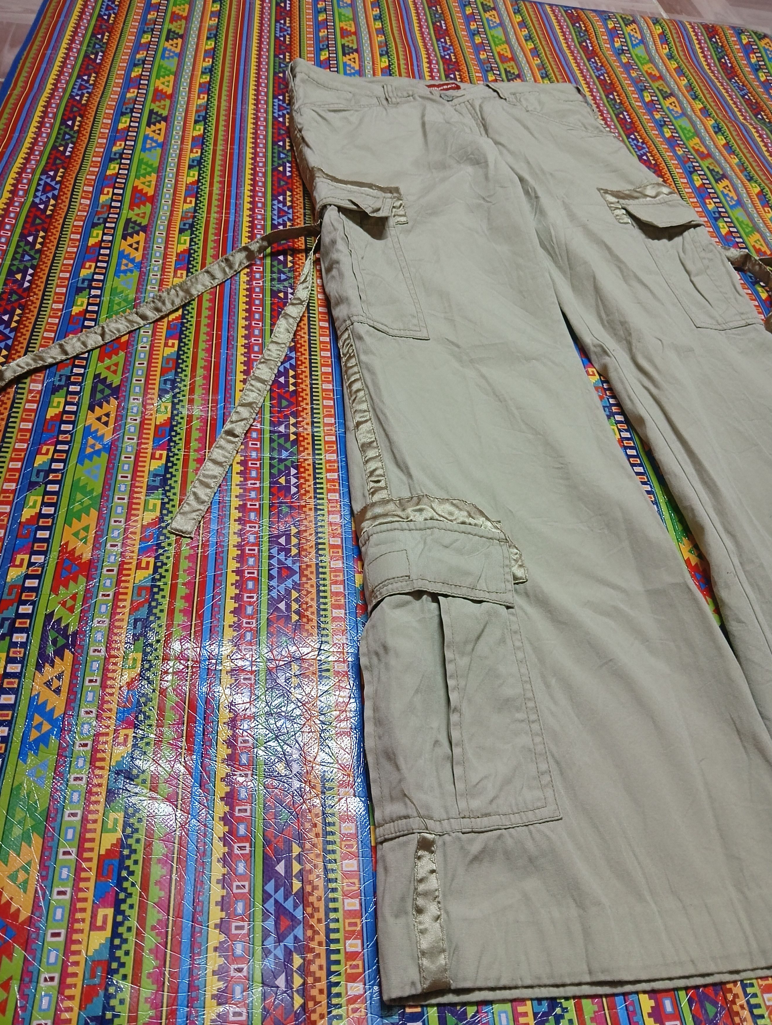 Japanese Brand × UNIONBAY unionbay cargo 7 pocket flared Size 31" - 3 Thumbnail