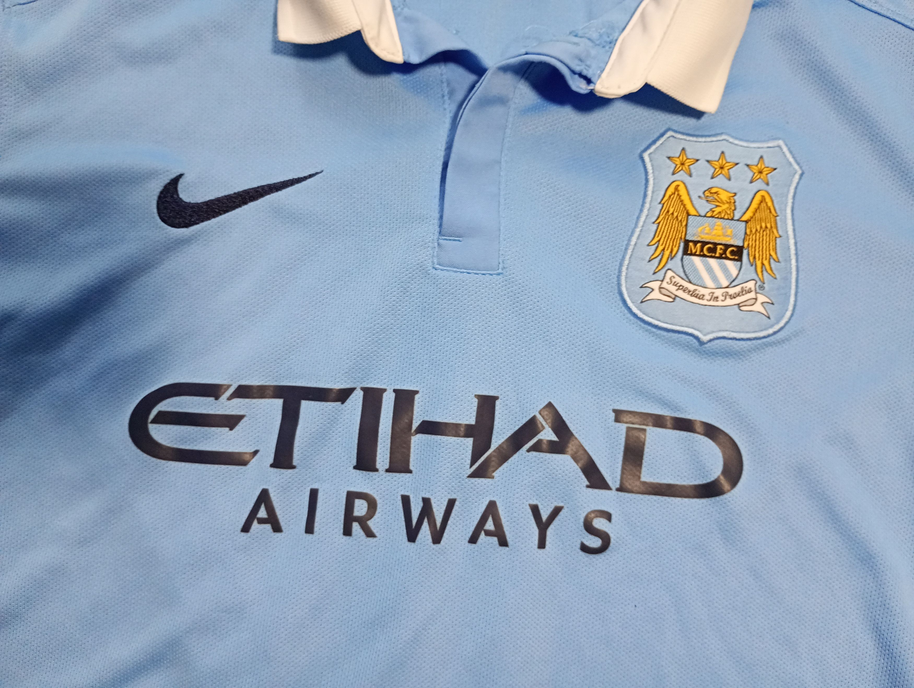 Nike Nike Manchester City Home Jersey 2015-2016 Junior Size XL Size US S / EU 44-46 / 1 - 9 Thumbnail