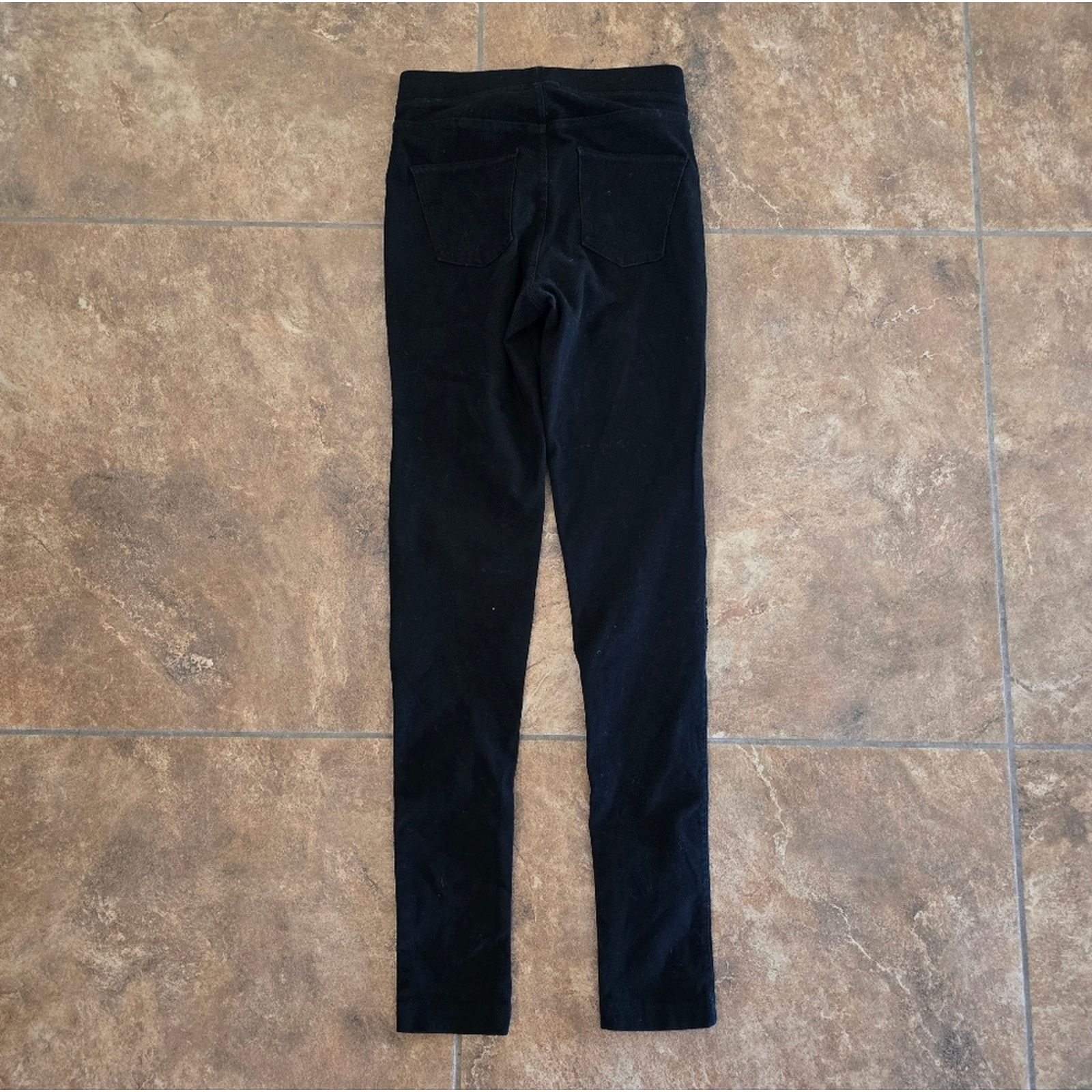 H&M Black | H&M | High Waist Sequined Legging Size 24" / US 00 / IT 34 - 2 Thumbnail