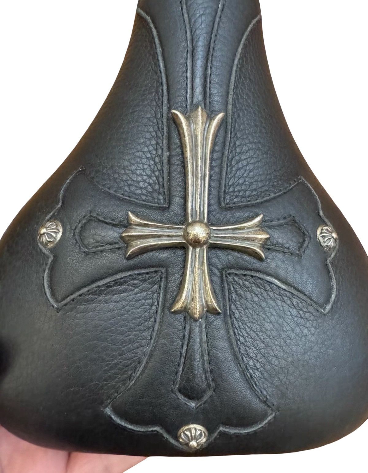 Chrome Hearts Huge silver cross bike seat Size ONE SIZE - 3 Thumbnail