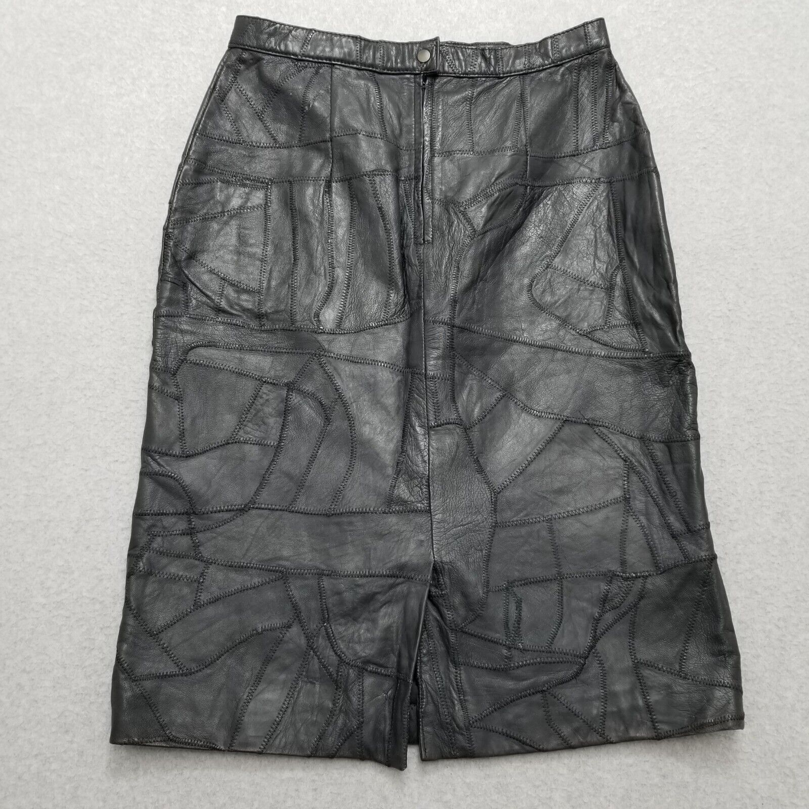 Other Lion Leather Skirt Womens 13/14 Black 29x26 Size 29" - 9 Thumbnail