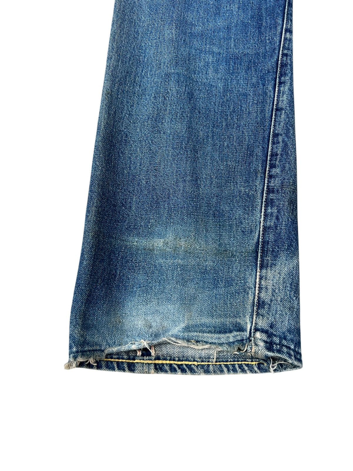 Full Count & Co. Vintage OVER RAIL & Co Japan Dirty Mud Denim Selvedge Jeans Size US 31 - 16 Thumbnail