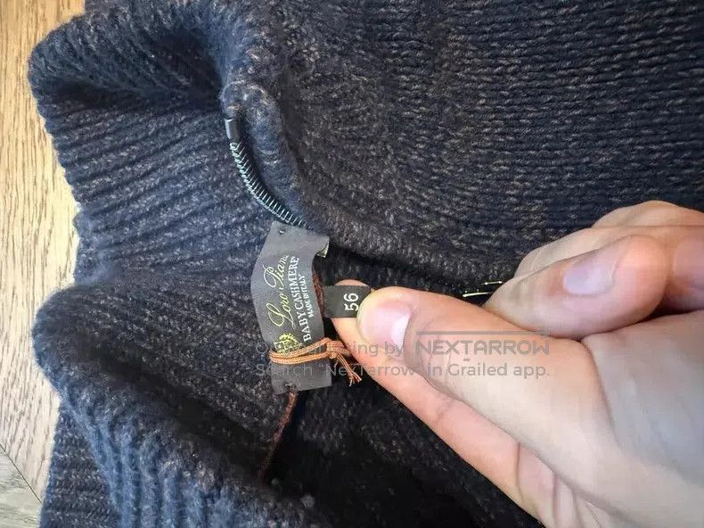 Loro Piana Loro Piana Men's Full-Zip Cashmere Sweater. Size US XXL / EU 58 / 5 - 4 Thumbnail