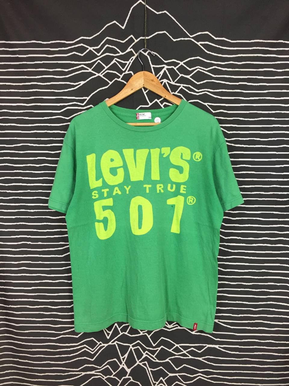 Levi's × Vintage Vtg Levi's Strauss & Co. Red Tab Levi's 501 Stay True Tee Size US L / EU 52-54 / 3 - 1 Thumbnail