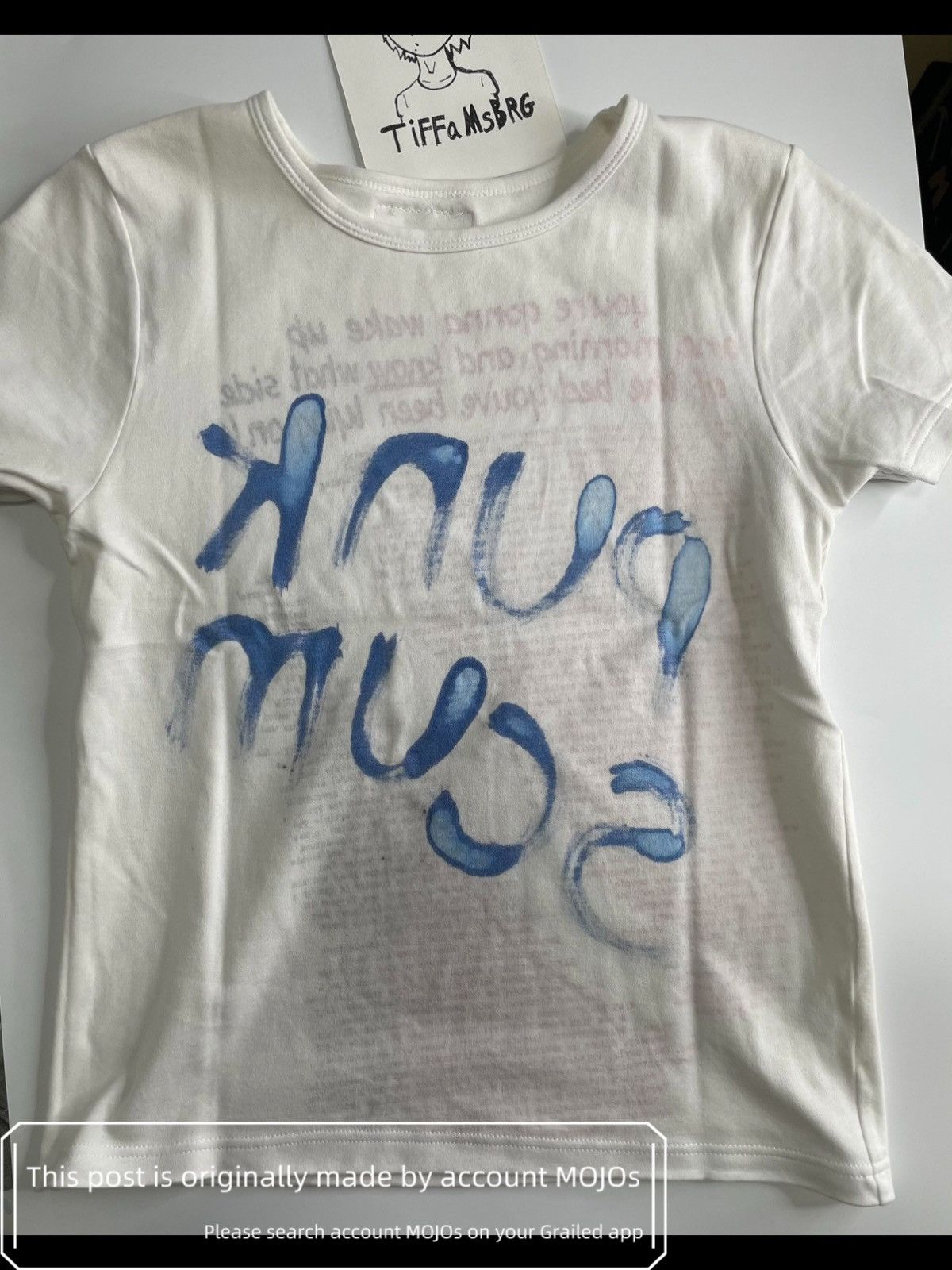 Vivienne Westwood Sz F Vivienne Westwood Skinny Punk Scum Sex Original Tee Size US XS / EU 42 / 0 - 4 Thumbnail