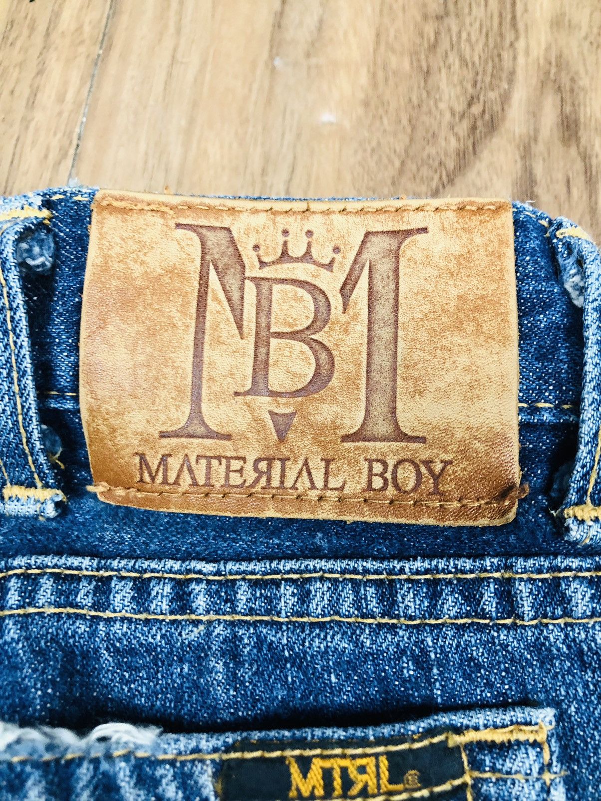 Other Material Boy Distress Jeans (35) Size US 31 - 18 Thumbnail