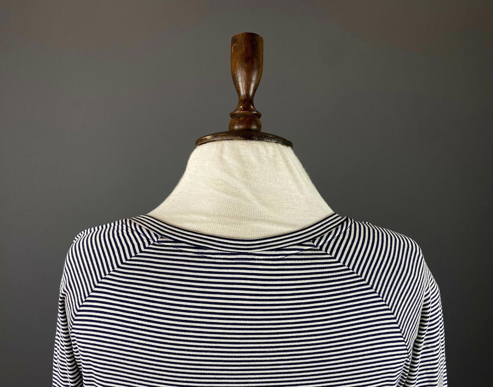 Paul & Shark Ladies Paul & Shark Silkcot Stripe Long Sleeve Sweater Size M / US 6-8 / IT 42-44 - 7 Thumbnail
