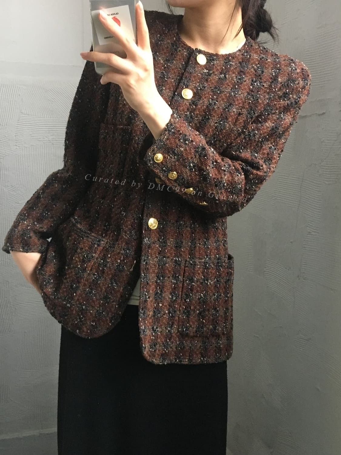 Chanel Chanel Vintage Tweed Jacket Size M / US 6-8 / IT 42-44 - 1 Thumbnail