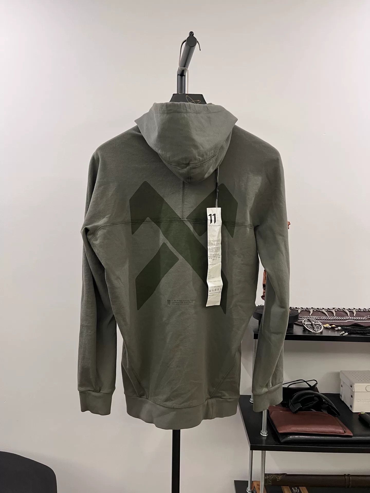11 By Boris Bidjan Saberi Boris Bidjan Saberi 11by BBS Printed Hoodie Size US M / EU 48-50 / 2 - 1 Thumbnail