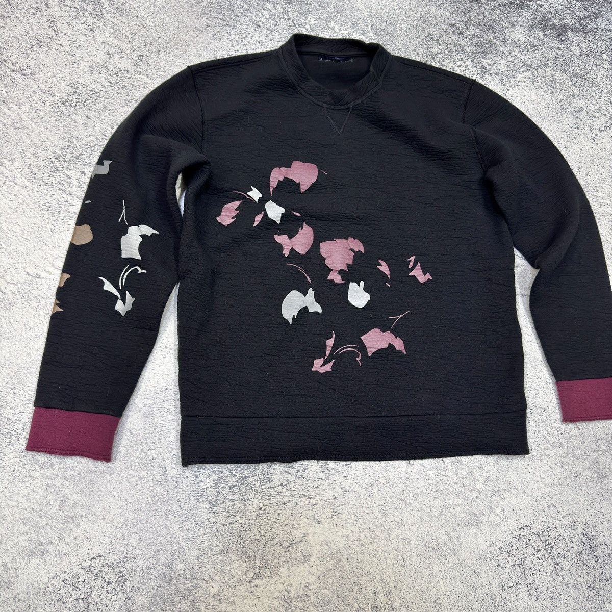 Lanvin Lanvin Mens Black Sweatshirt M size Size US M / EU 48-50 / 2 - 2 Thumbnail