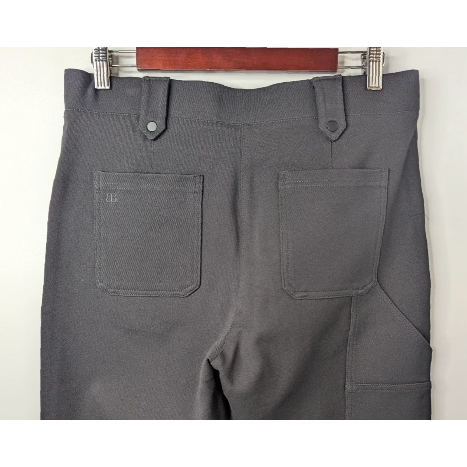 Vintage Betabrand Black Classic Skinny Fit Pants W1582-SL Tall Large Size 36" / US 14 / IT 50 - 6 Thumbnail