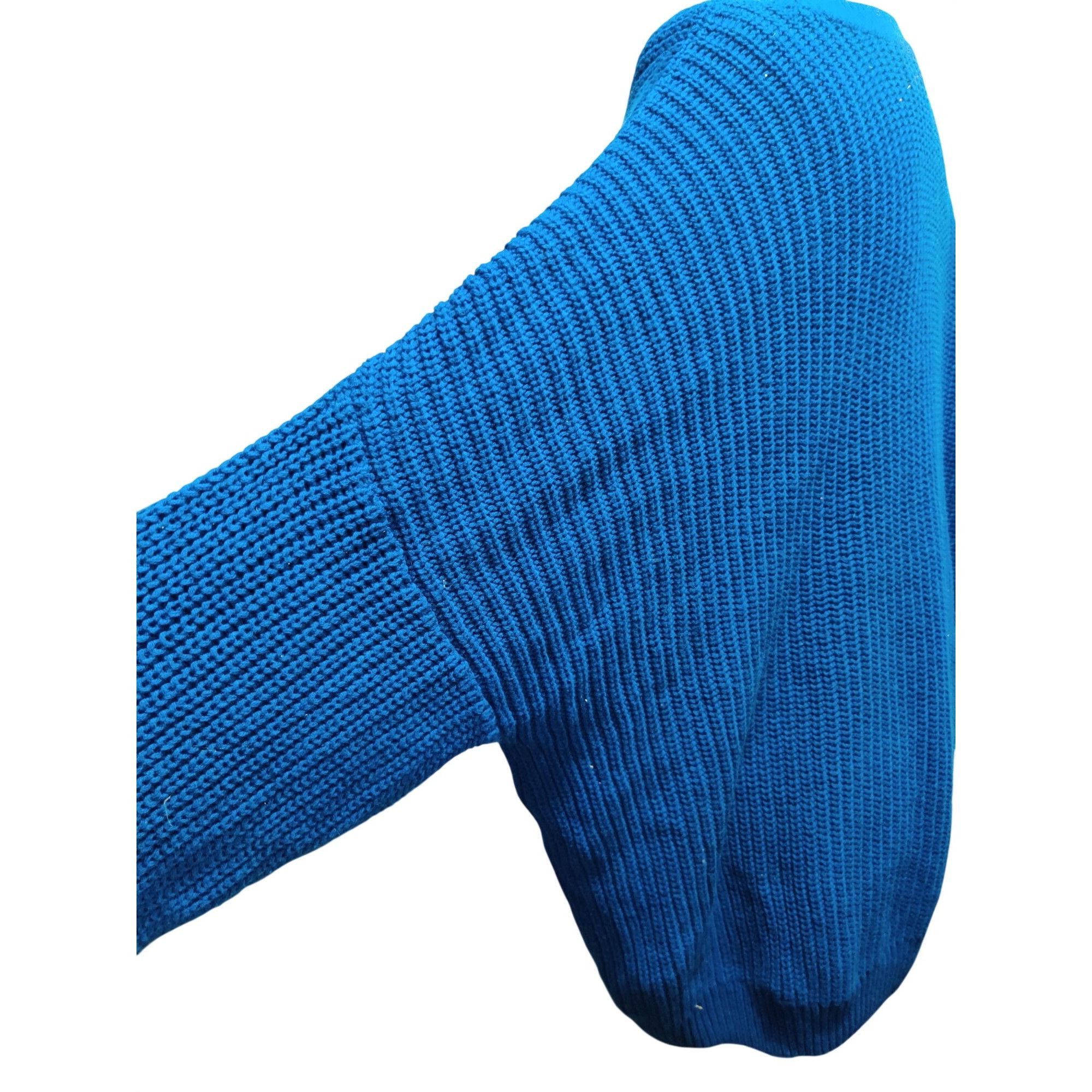 Sonoma Sonoma Plus Size 3X Blue Chunky Knit Sweater Oversized Cozy Size 3XL / US 20-22 - 3 Thumbnail