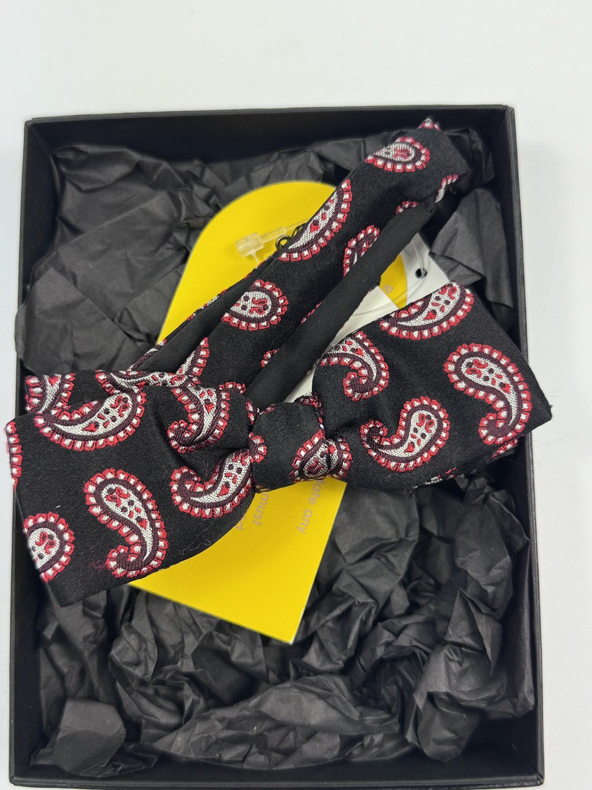 Dries Van Noten DRIES VAN NOTEN PAISLY SILK BOW-TIE Size ONE SIZE - 1 Thumbnail