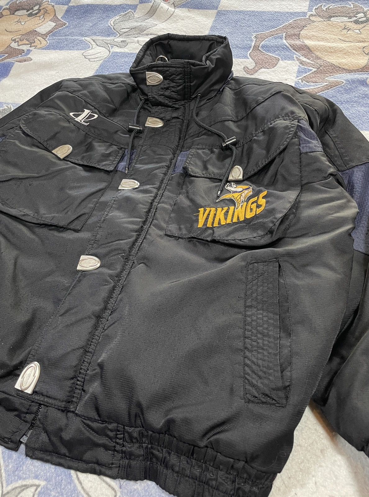 NFL Vintage Minnesota Vikings puffer jacket Size US L / EU 52-54 / 3 - 2 Thumbnail