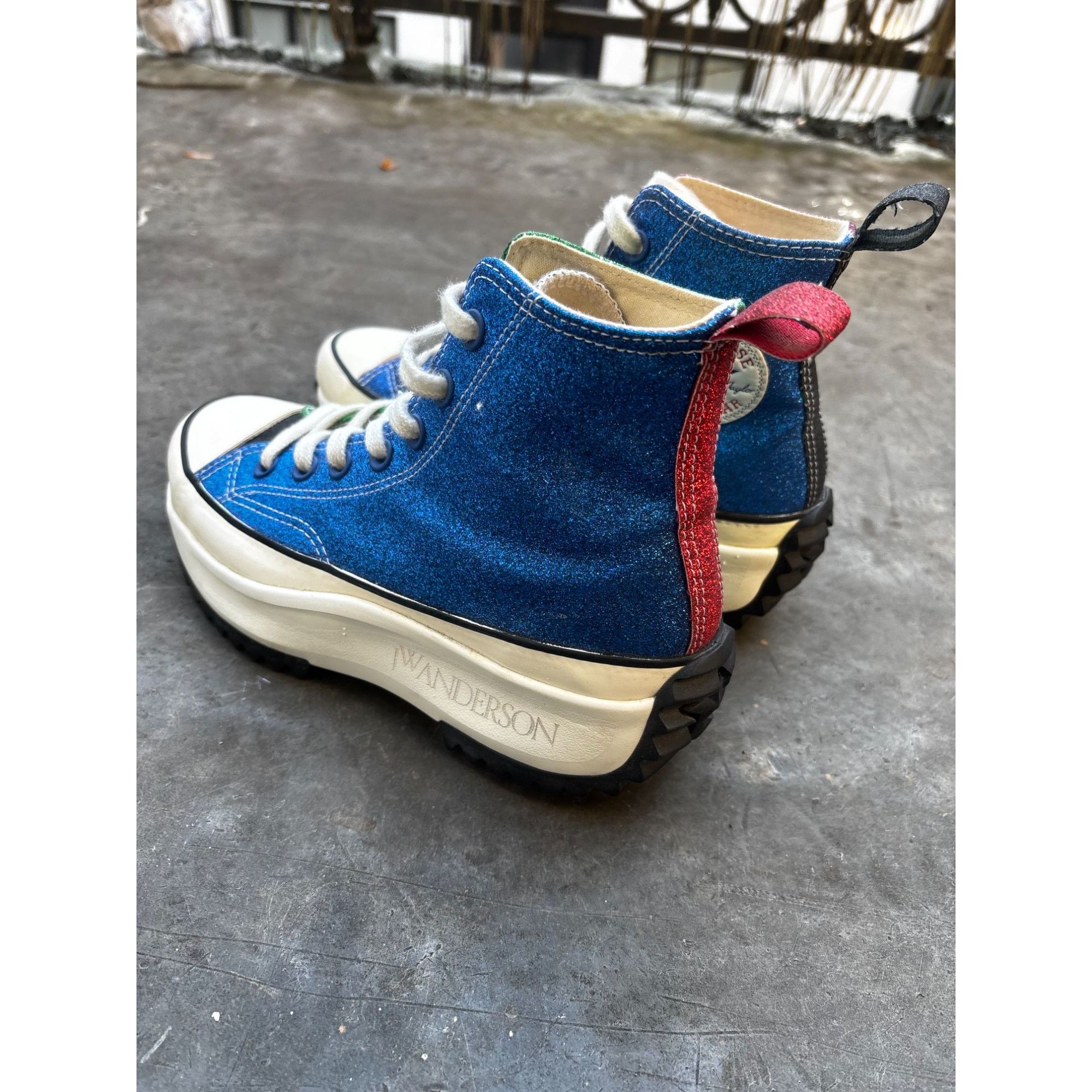 JW Anderson JW Anderson x Converse Glitter "Run Star Hike" Platform - EU Size US 6 / IT 36 - 8 Thumbnail