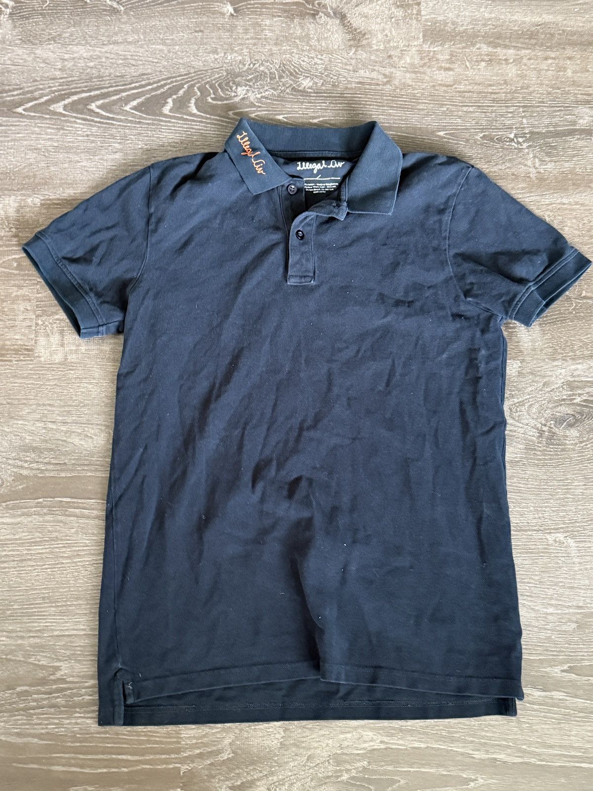 Illegal Civilization Navy logo polo Size US L / EU 52-54 / 3 - 1 Thumbnail