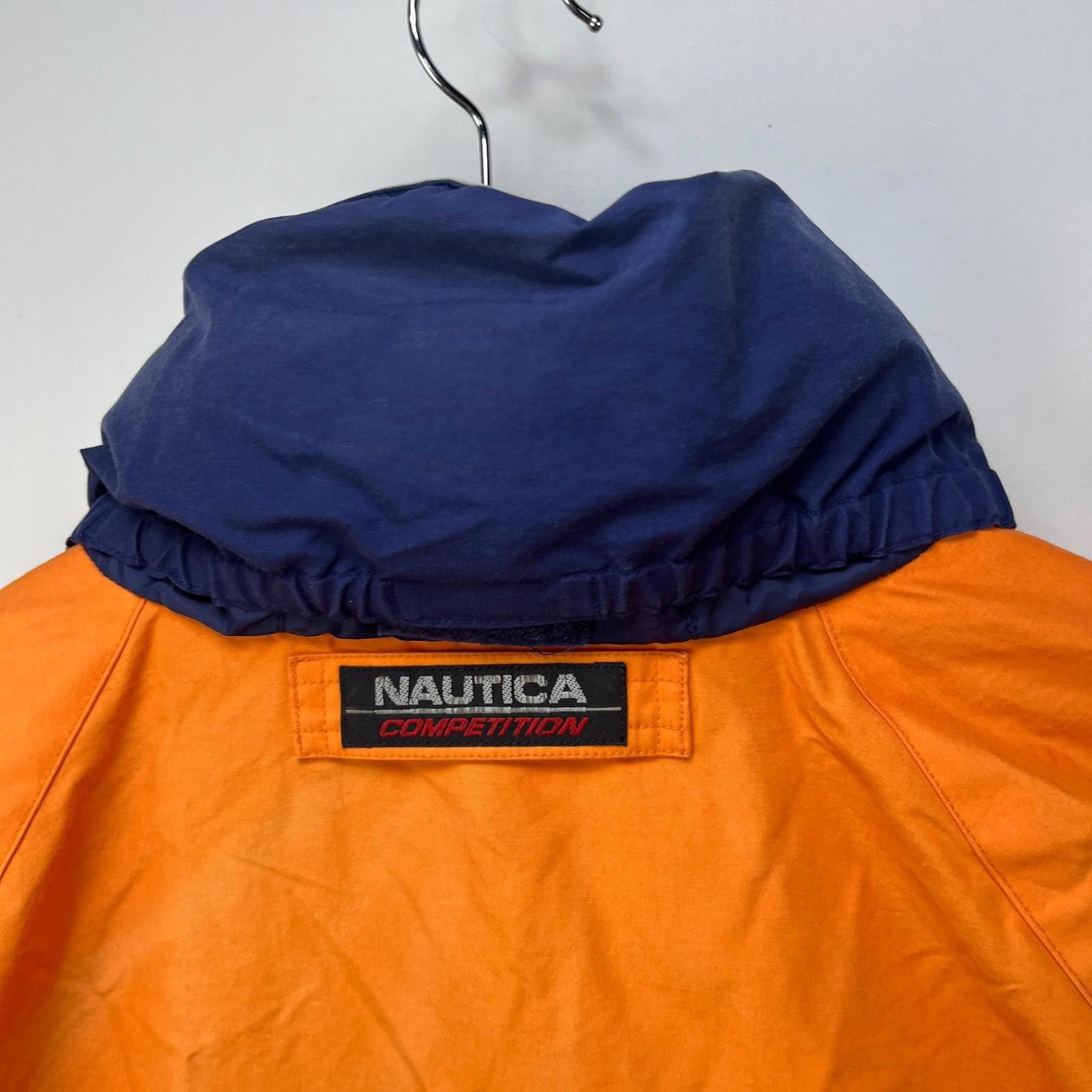Nautica Vintage 90s Nautica Competition Windbreaker Jacket Orange XL Size US XL / EU 56 / 4 - 8 Thumbnail