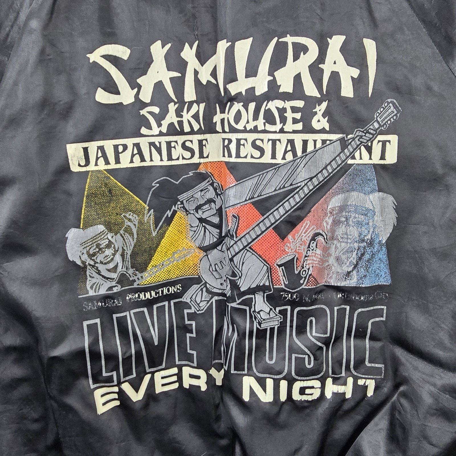 Auburn Sportswear Vintage Samurai Saki House Jacket XL Satin Restaurant 90s Size US XL / EU 56 / 4 - 2 Thumbnail