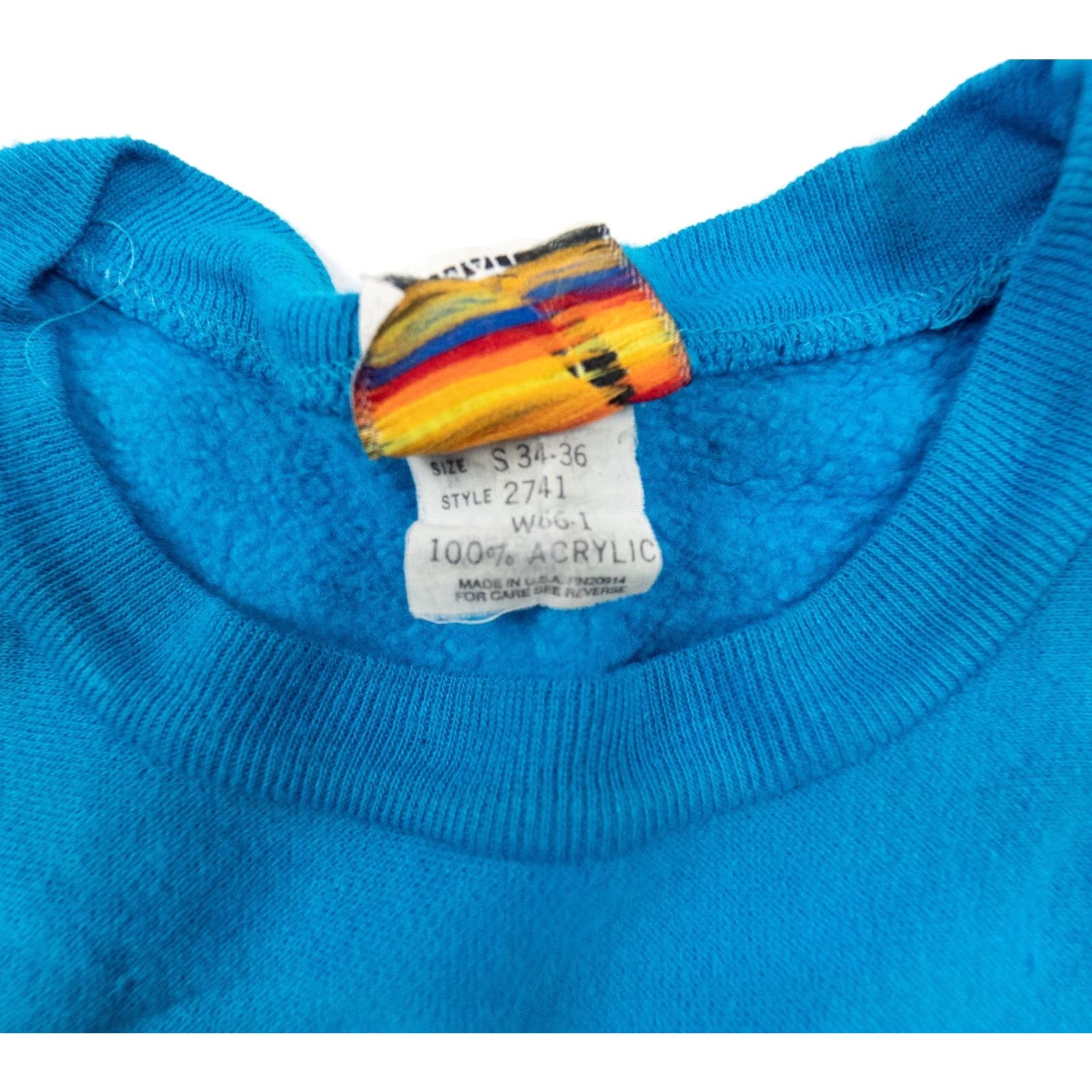 Vintage VINTAGE Hobie Sweatshirt Adult Small Blue Crew Neck Lightweight Surf Logo Long Sleeve Mens Size US S / EU 44-46 / 1 - 5 Thumbnail