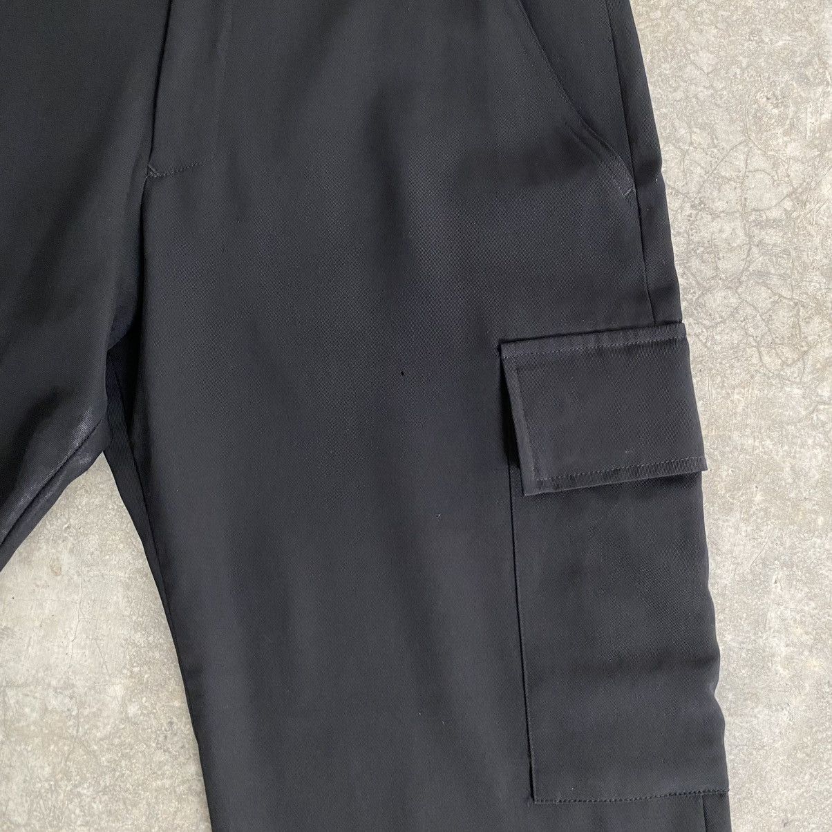 Yohji Yamamoto SS08 Runway Y’s Yohji Yamamoto Wool Gabardine Cargo Pants Size US 32 / EU 48 - 8 Thumbnail