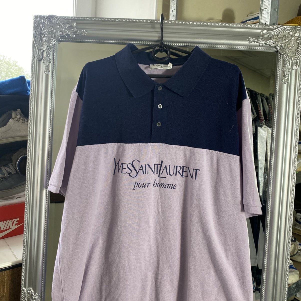 Yves Saint Laurent Vintage YSL Polo Size US XXL / EU 58 / 5 - 2 Thumbnail