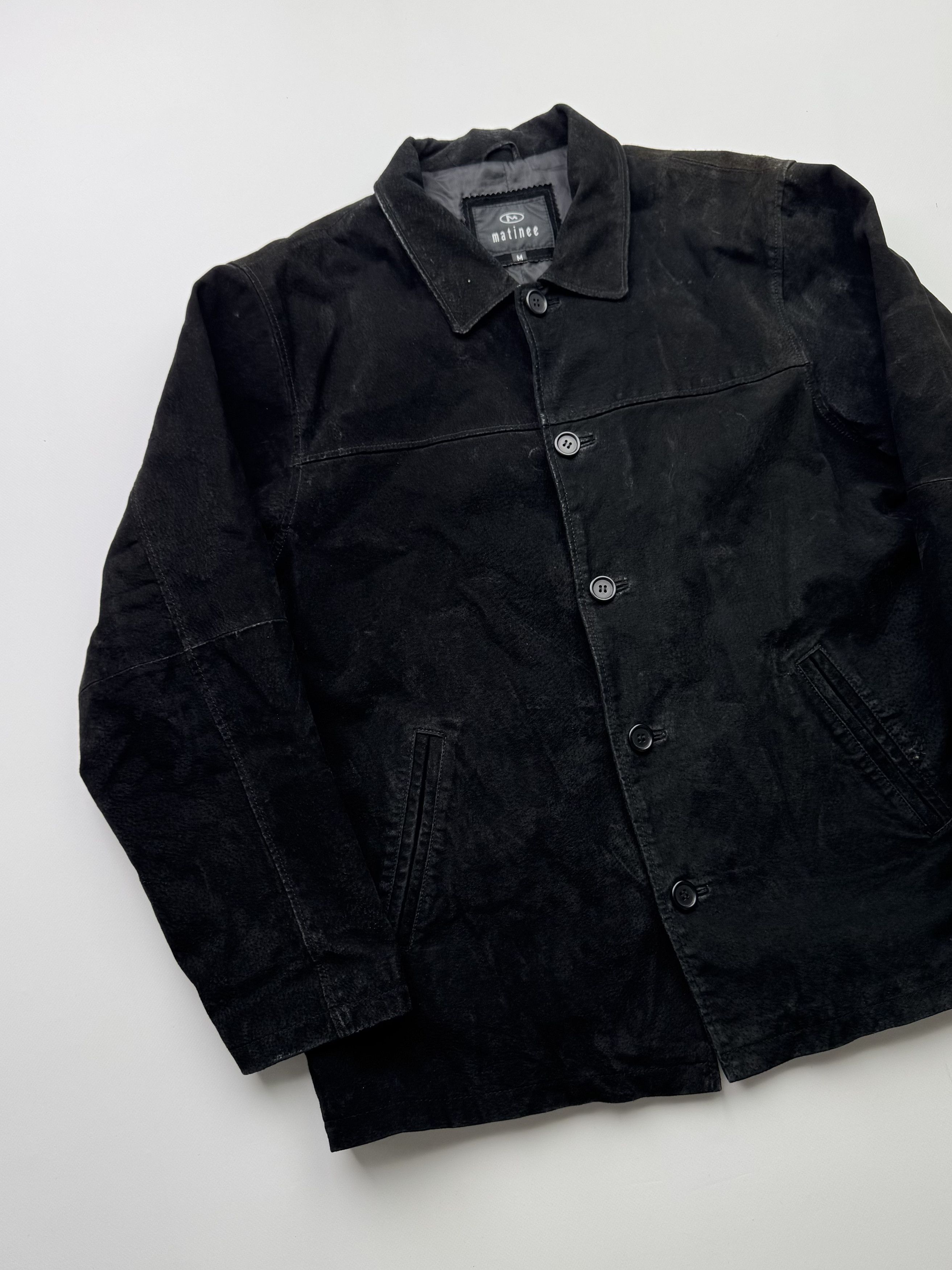 Japanese Brand Vintage Suede Jacket B666(V378)E2 Size US M / EU 48-50 / 2 - 2 Thumbnail