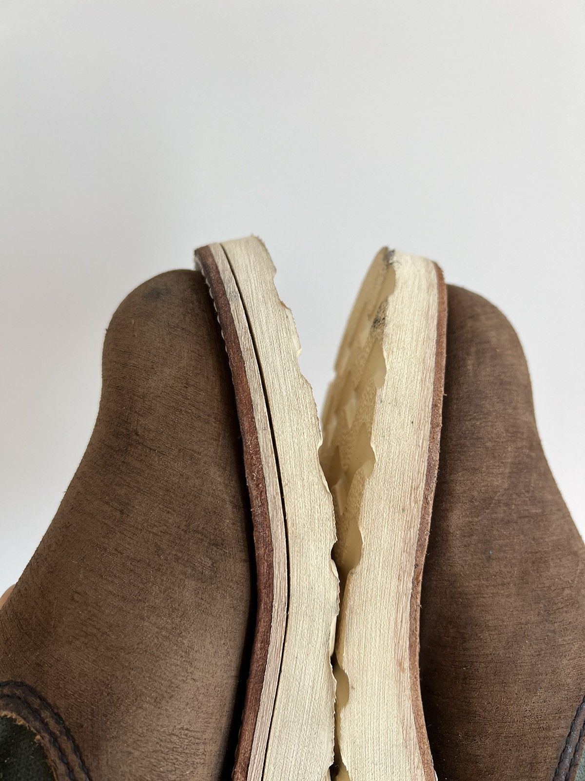 Red Wing × Vintage Vintage Red Wing 2980 Suede Brown Boots Shoes Size US 5 / EU 37 - 10 Thumbnail