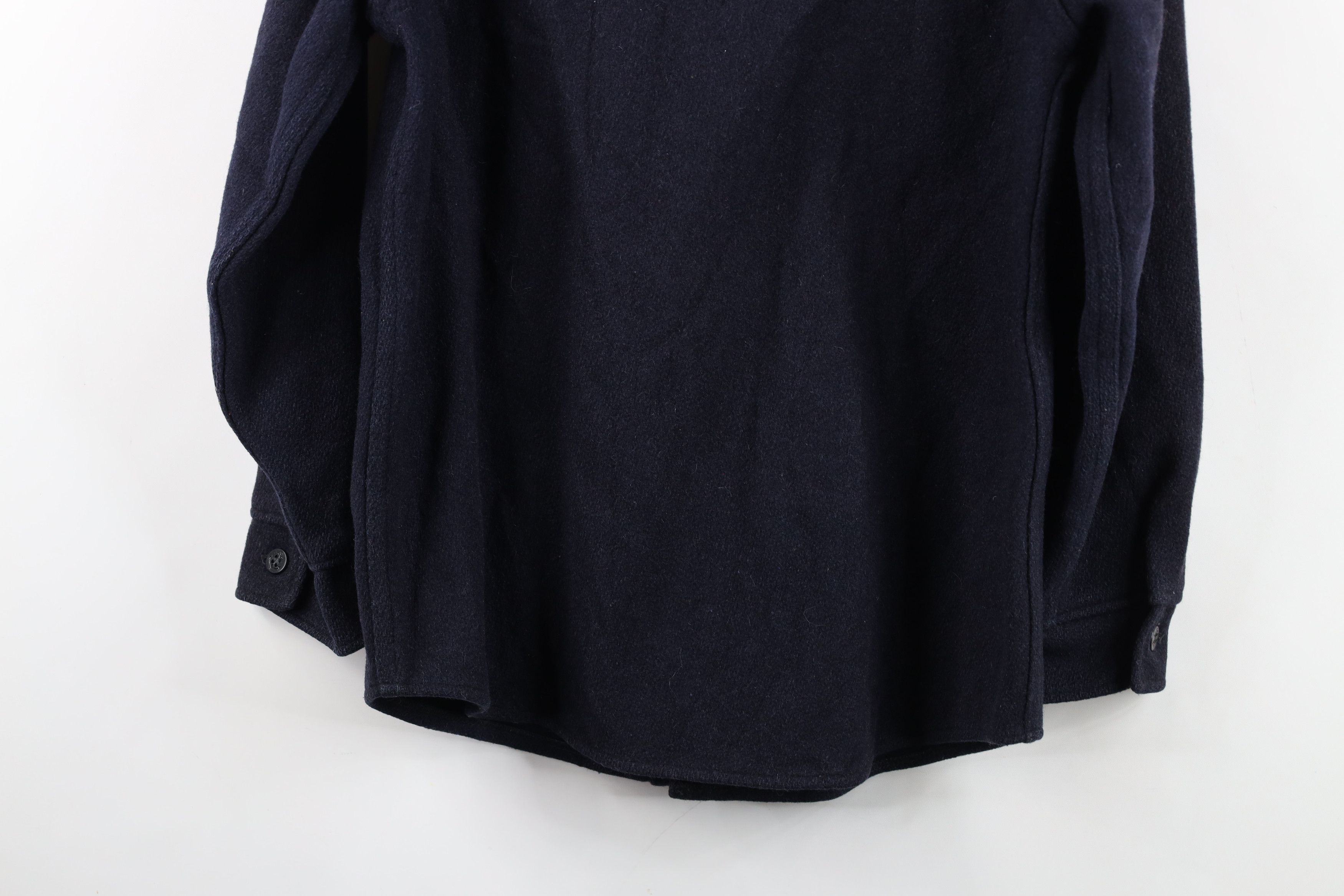 Vintage Vintage 50s 60s Wool CPO Button Shirt Jacket Jac Shirt USA Size US S / EU 44-46 / 1 - 14 Thumbnail