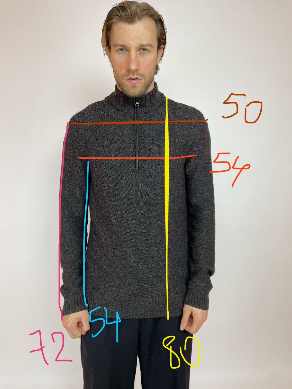 Icebreaker ICEBREAKER Half Zip Pullover Merino Wool Mens long sleeve Size US XXL / EU 58 / 5 - 15 Thumbnail