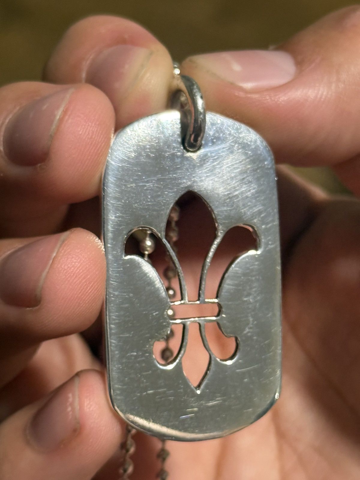 Chrome Hearts Chrome Hearts Fleur Dog Tag Size ONE SIZE - 6 Thumbnail