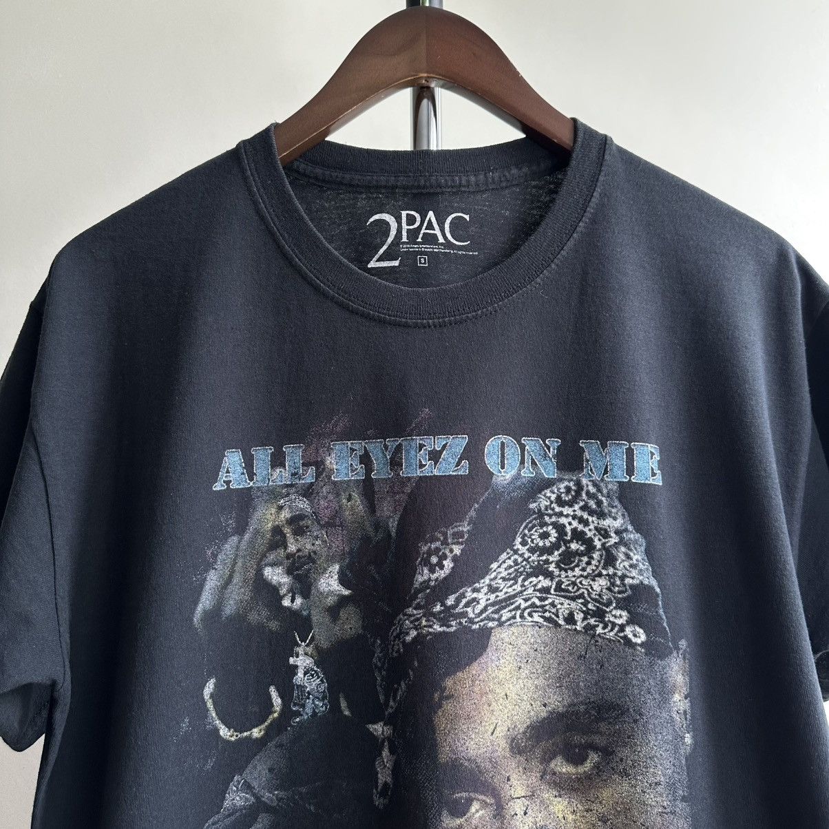 Band Tees × Vintage VINTAGE Y2K TUPAC SHAKUR 2PAC TEE Size US M / EU 48-50 / 2 - 2 Thumbnail