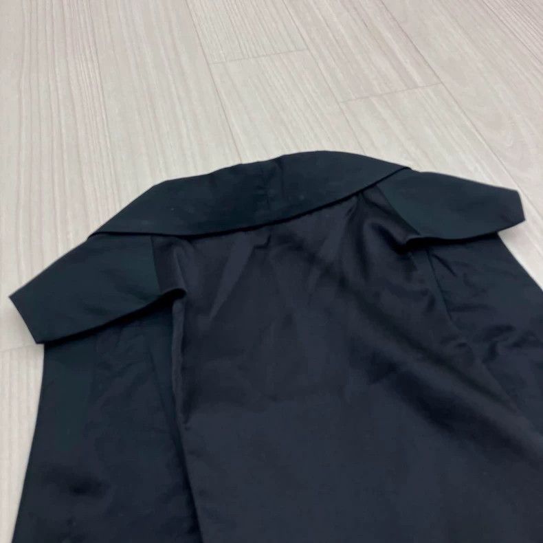 Helmut Lang HELMUT LANG Black V-neck suit collar sleeveless vest Size S / US 4 / IT 40 - 7 Thumbnail
